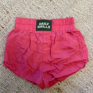 Daily Drills Hot Pink Women's Athletic Shorts